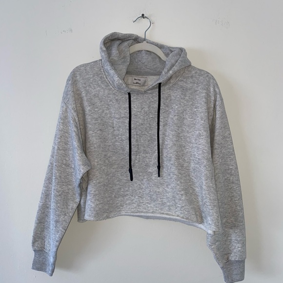 Urban Outfitters Sweaters - Brand new with tags Be You cropped hoodie
